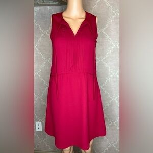 Banana Republic Plum Sleeveless Shift Dress SIze 0P